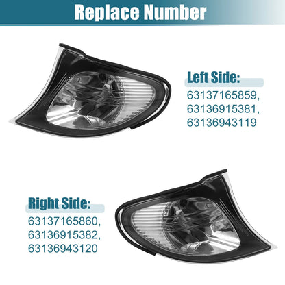 Clear Turn Signal Light Lamp for BMW E46 3 Series (2002-2005)