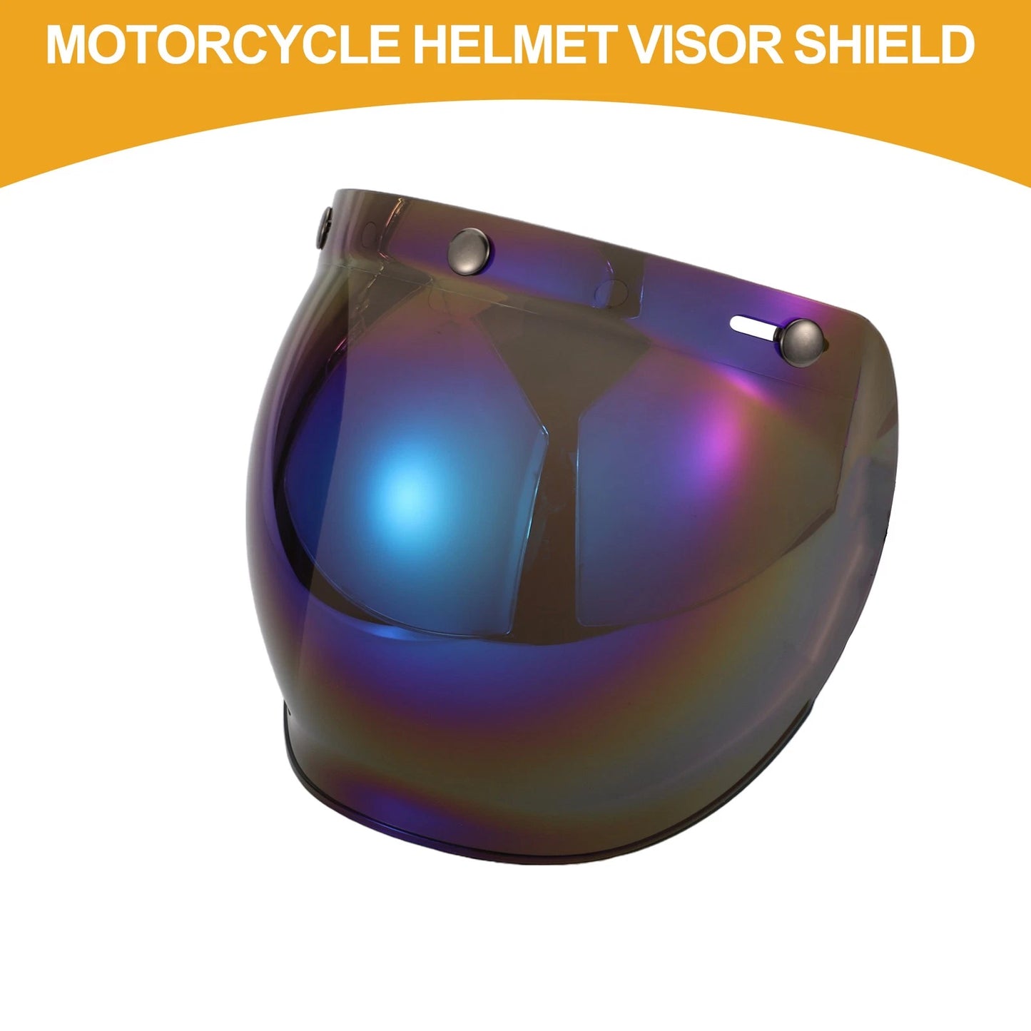 Visor Shield for Motorcycle Helmet Anti-UV Chrome Blue