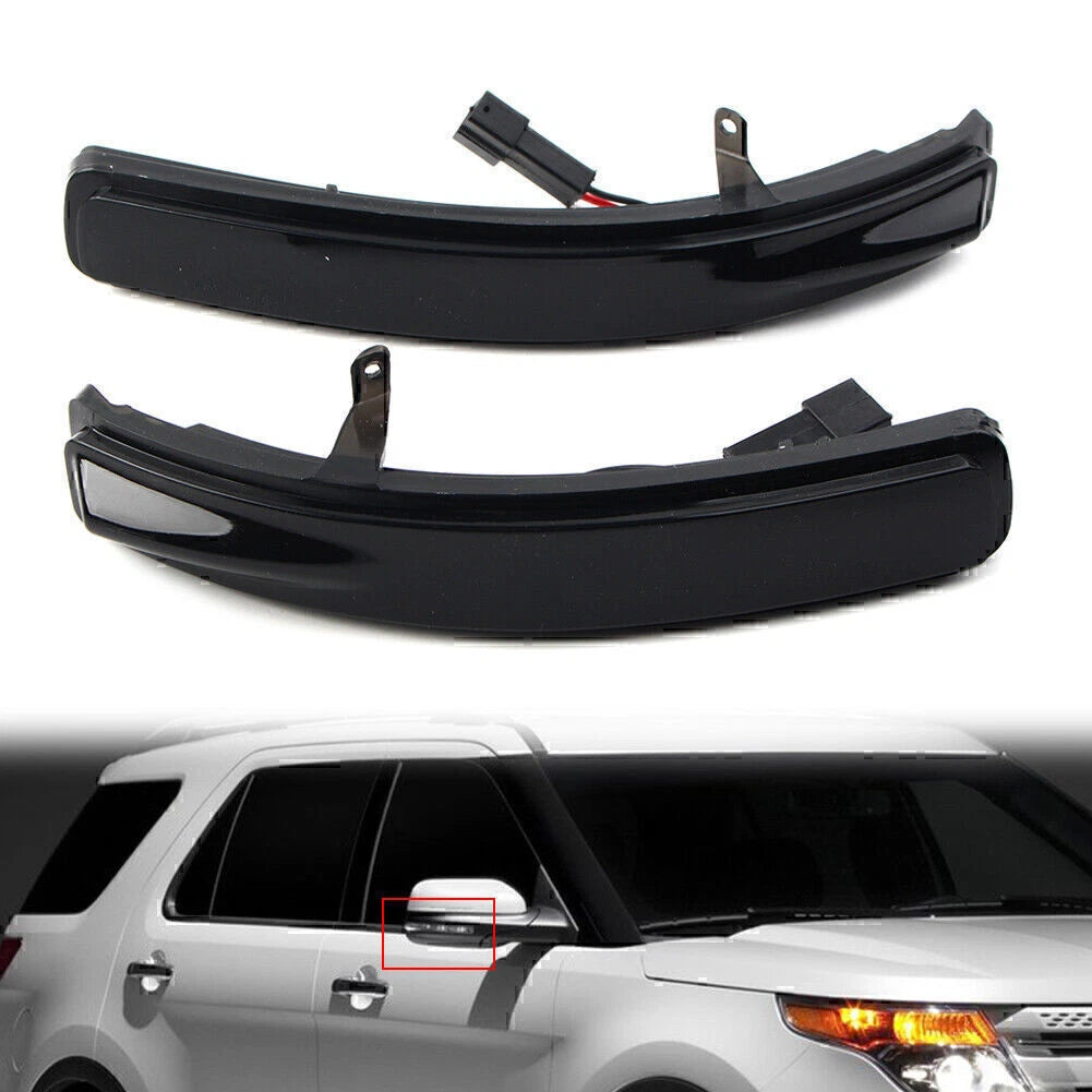 Side Mirror Dynamic Turn Signal Lights for Ford Explorer (2011-2019)