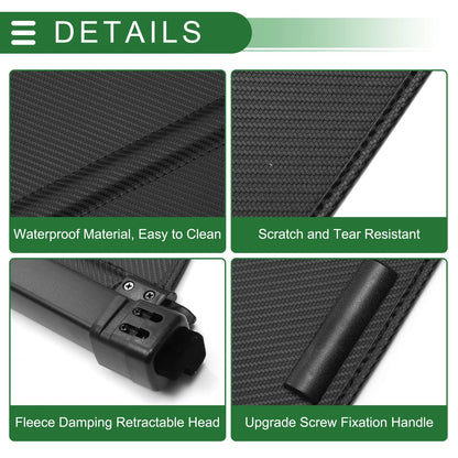 Cargo Cover for Honda Prologue 2024-2025 Black Carbon Fiber