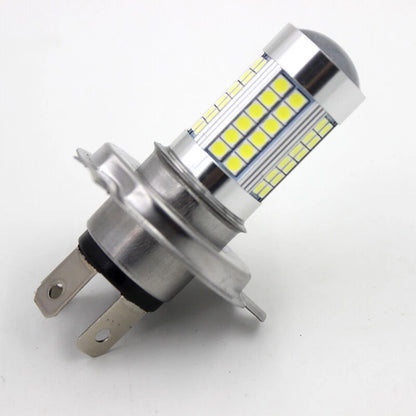 66SMD H4 9003 LED Lamp Car Motorcycle Headlight Bulb DC 6V 8W  High/Low Beam