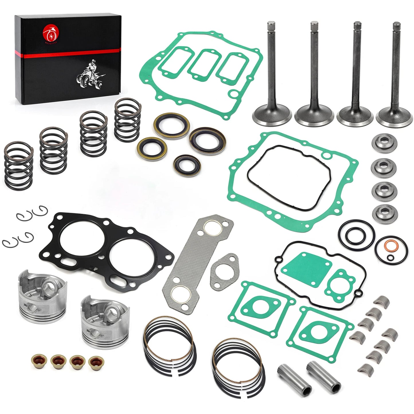 Piston Intake/Exhaust Valve Gasket for EZGO Robin 295c