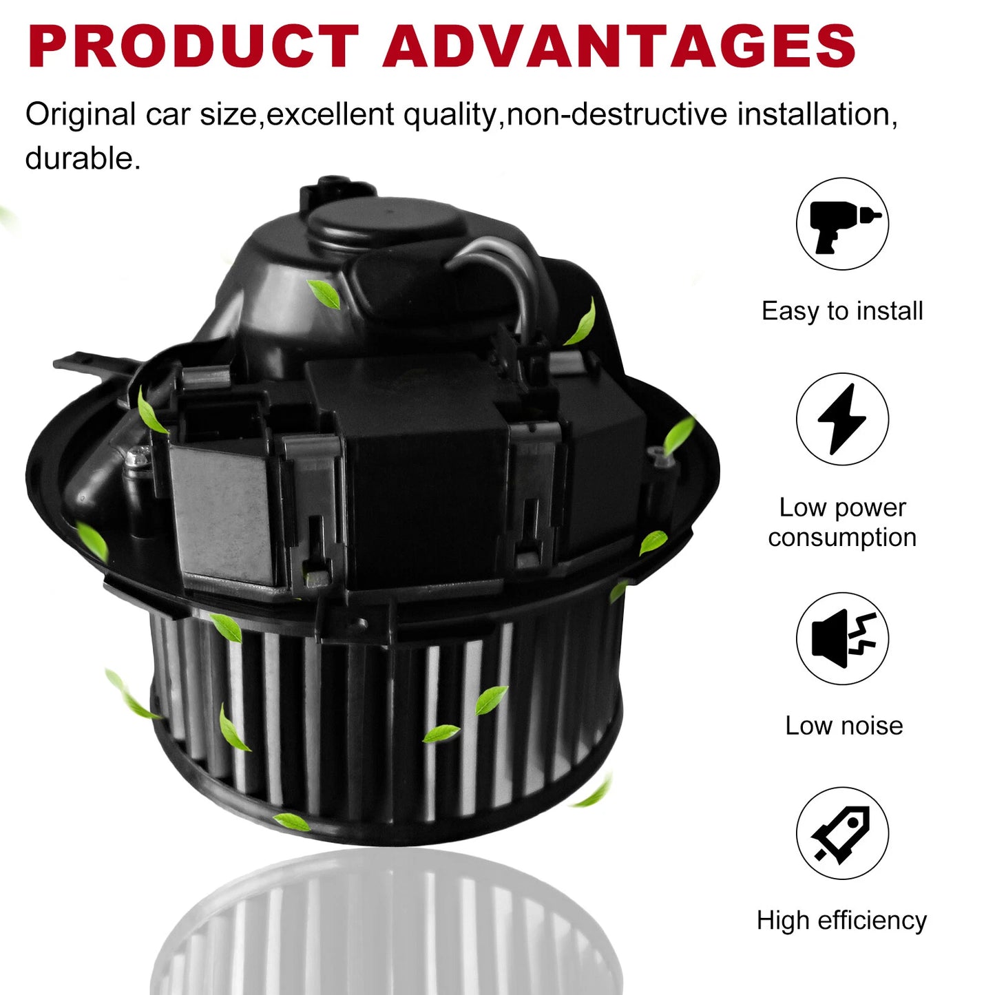 A/C Heater Blower Motor Fan for Audi A3, TT, Skoda Octavia, VW Golf, Passat