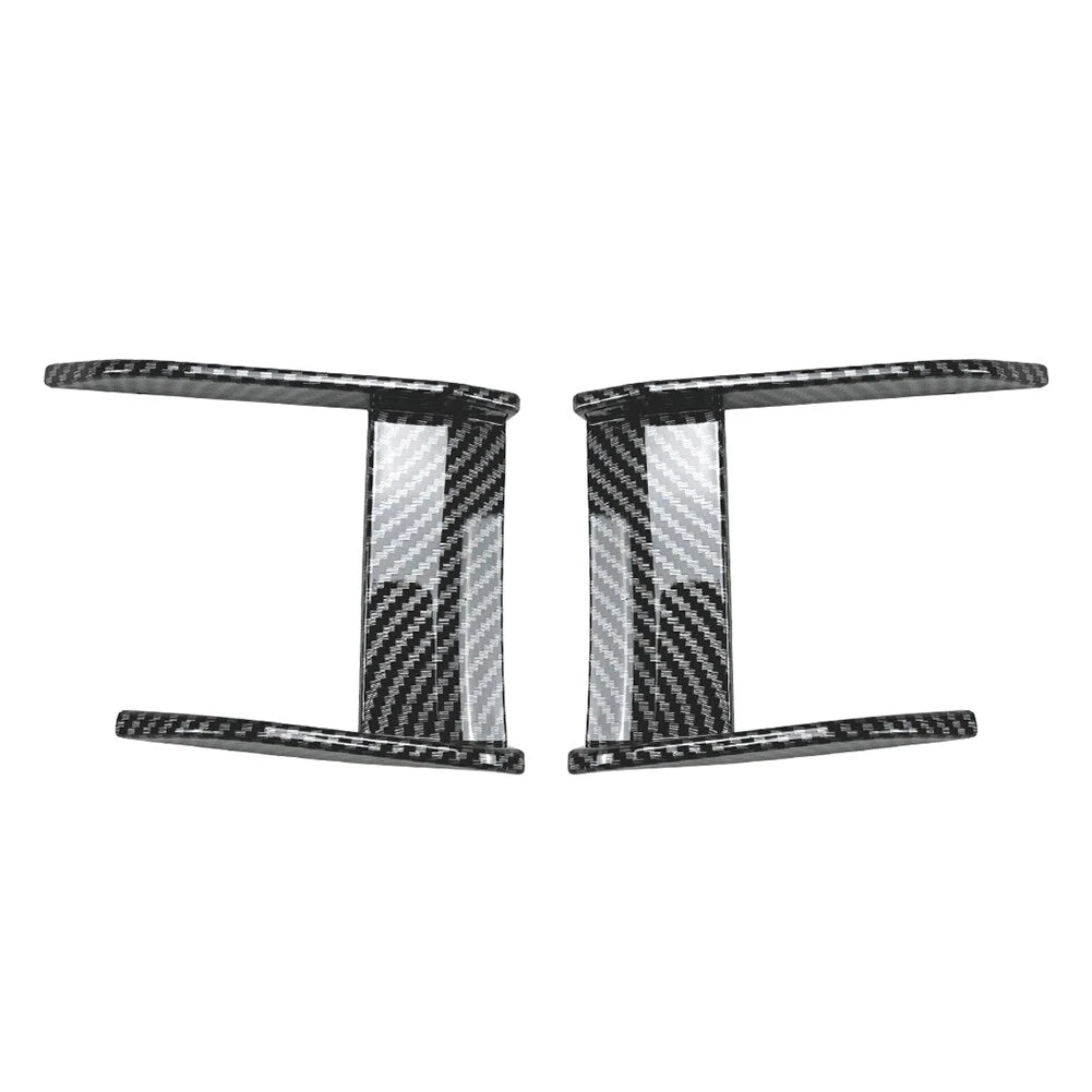 Carbon Look Front Bumper Side Spoiler for BMW 1 Series F40 (2019-2023)
