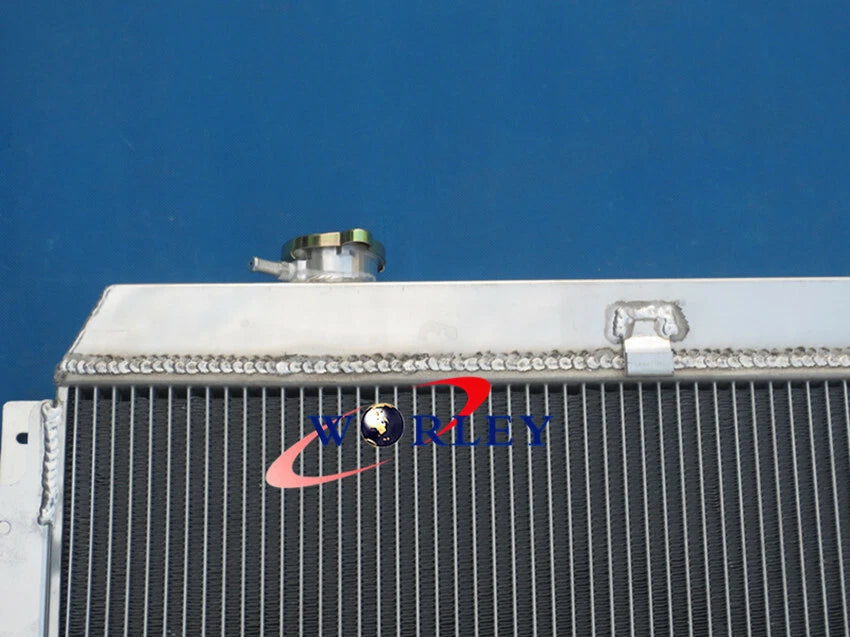 3 Row Aluminum Radiator & Fans for Holden HQ HJ HX HZ V8 Kingswood (1971-1980)