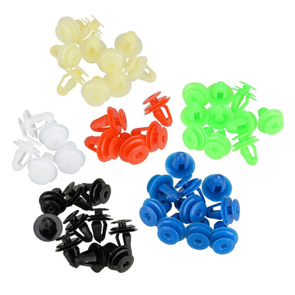 50 x Door Panel Fixing Clips for Various Makes & Models (9mm)