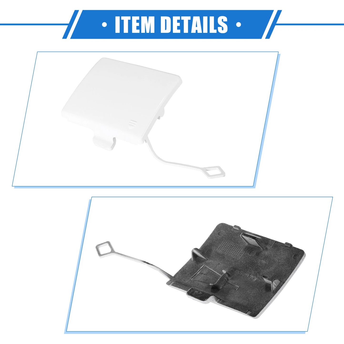Car Rear Bumper Tow Hook Eye Hole Cover for Mercedes-Benz R350 (2011-2012)