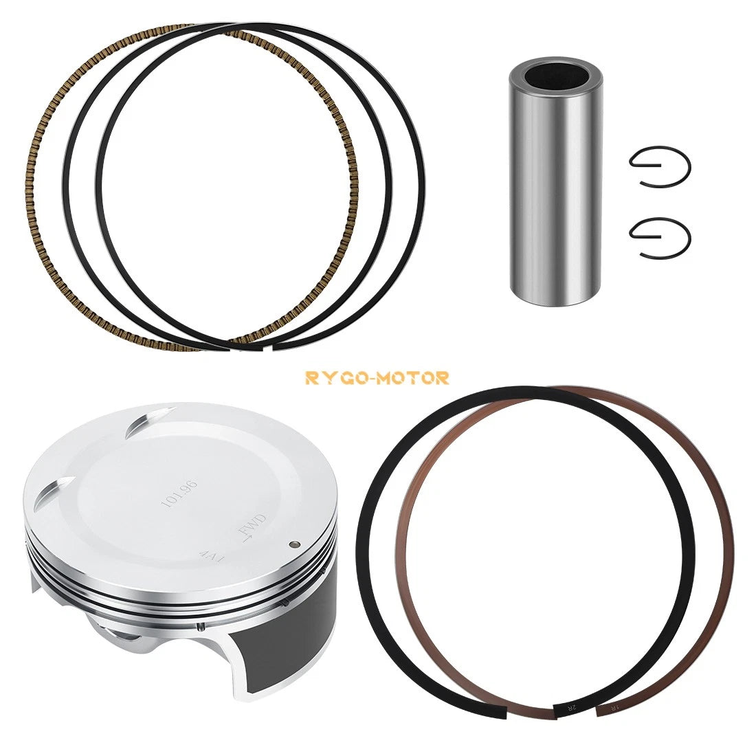 Piston Ring Kit 102mm Forged for Yamaha Raptor 700 YFM700R (2006–2014)