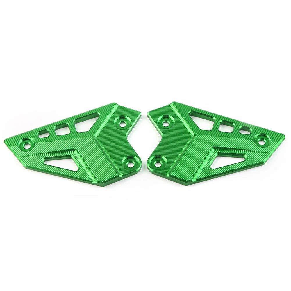 Rear Footrest Set Heel Plates Guard Protector for KAWASAKI Z900 (2017-2023)