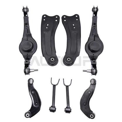 8pcs Rear Control Arms for Ford Edge & Lincoln MKX (2011–2015)