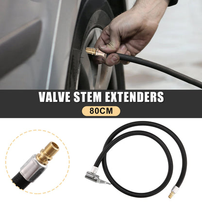 80cm 31" Valve Stem Extension Hose for Motorcycle Bicycle