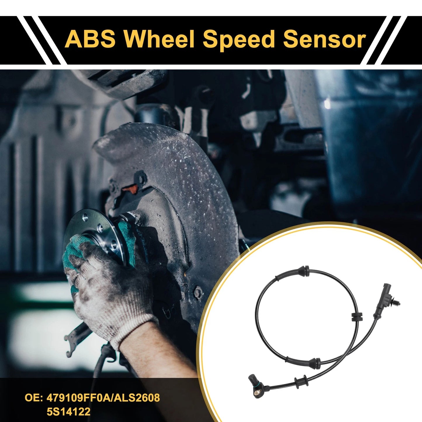ABS Wheel Speed Sensor for Nissan Armada (2013-2015)