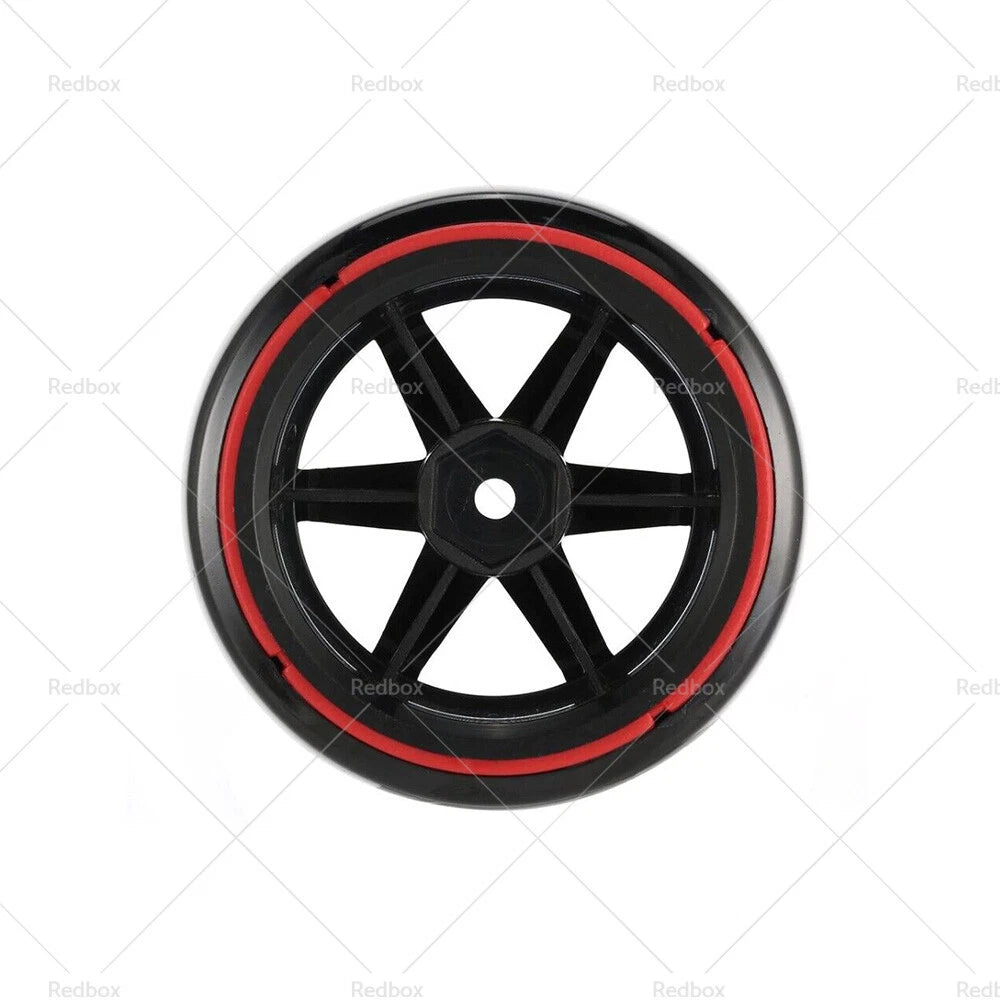 4pcs Hard Plastic Tire Wheels for 1/10 RC Drift Cars