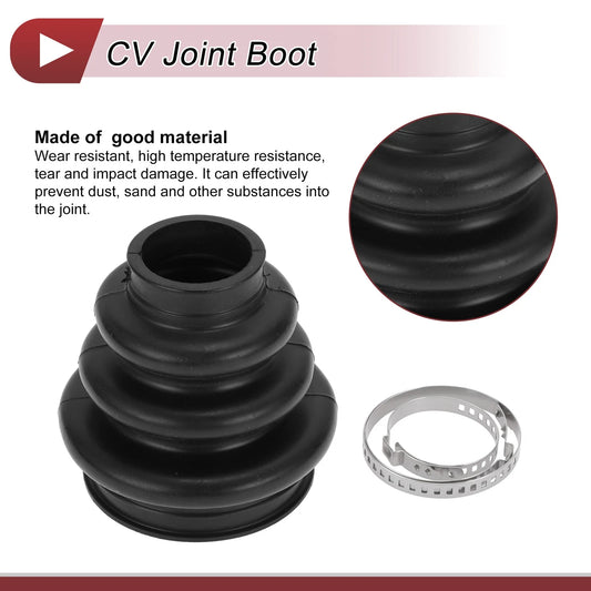 Outer CV Joint Boot Kit with Clamps for BMW 525i (2006-2007)