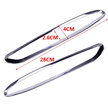 2 x Rear Fog Light Bezel for Mercedes W212 W213 (2010-2023)