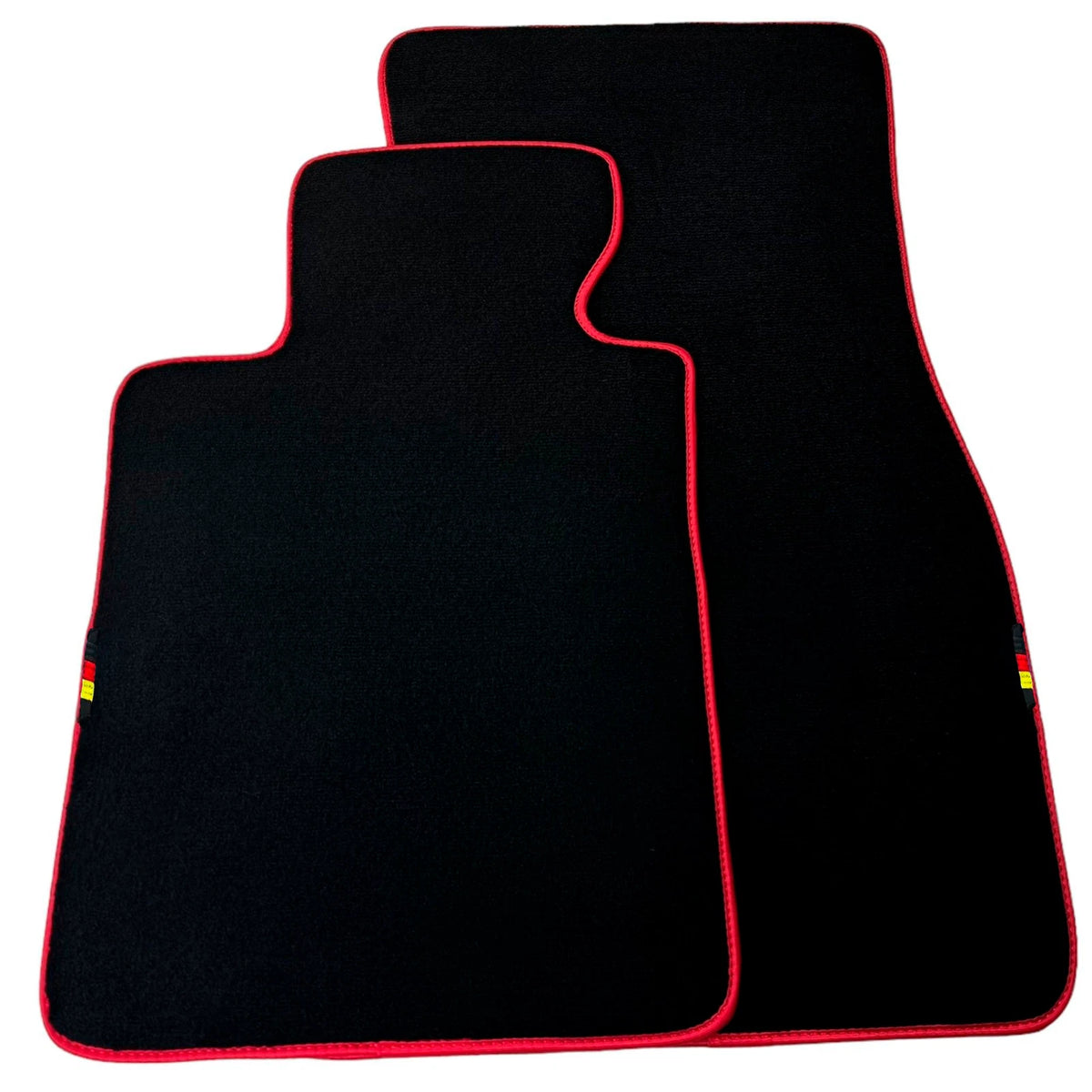 Black Floor Mats for BMW 3 Series M3 E36 with Red Trim (1992-1999)