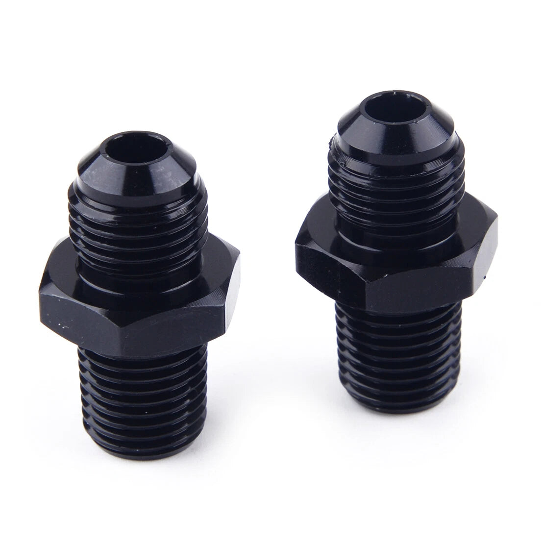 6AN Transmission Oil Cooler Adapter Fittings for GM Turbo 4L60E (1993-2002)