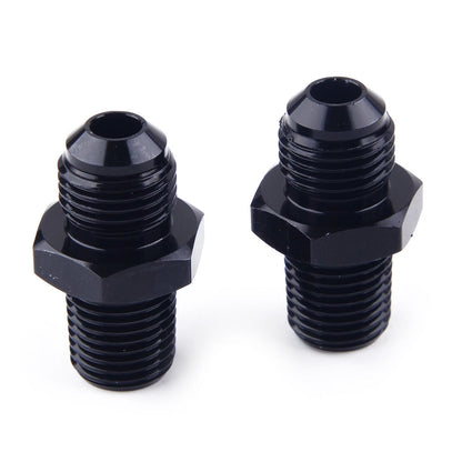 6AN Transmission Oil Cooler Adapter Fittings for GM Turbo 4L60E (1993-2002)