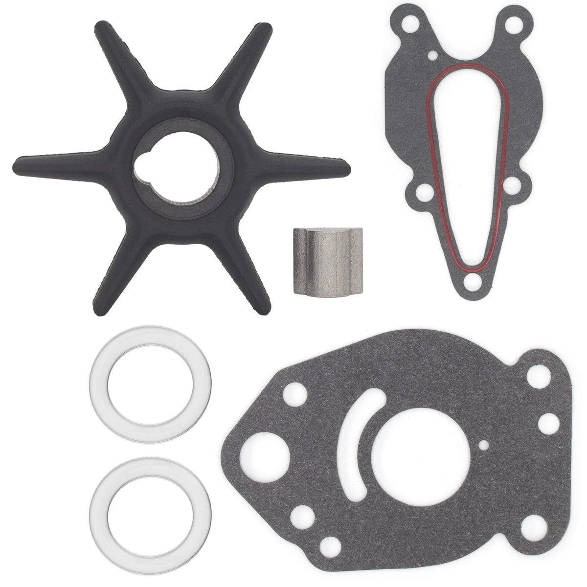 Outboard Motor Water Pump Impeller Kit for Mercury/Mariner 6-15HP