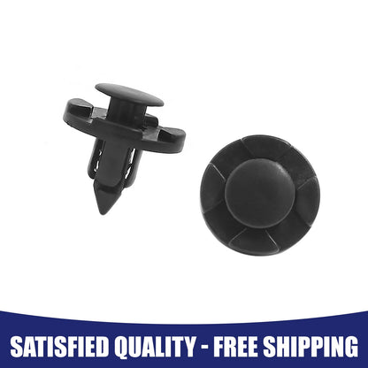 50 x Plastic Push Type Rivet Retainer Clips for Nissan Bumper
