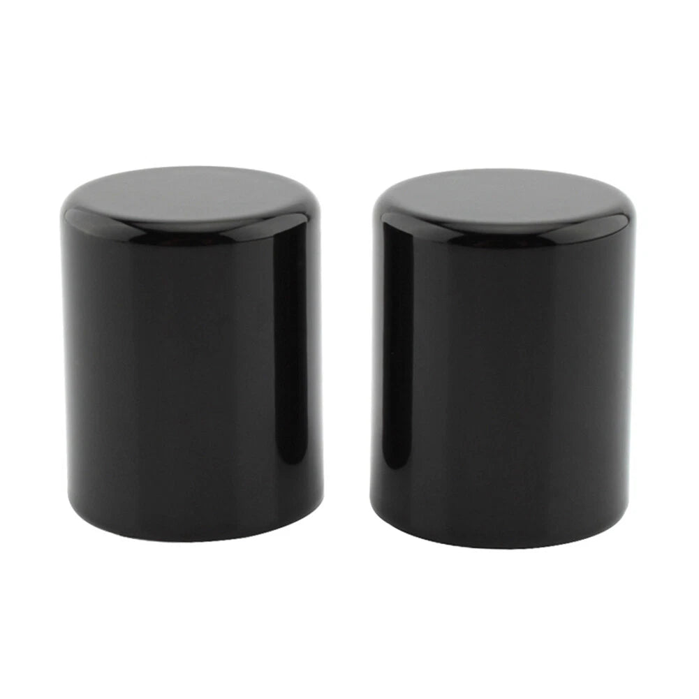 2 x Black Docking Hardware Point Cover Kit for Harley Sportster XL883 (2004-2023)
