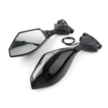 LED Turn Signal Mirrors for Honda CBR600 F4 F4I CBR900RR CBR 125R (1999-2007)
