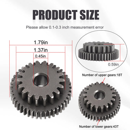 Starter Reduction Gear For Honda Big Red ATC250ES / Fourtrax TRX250/TRX350