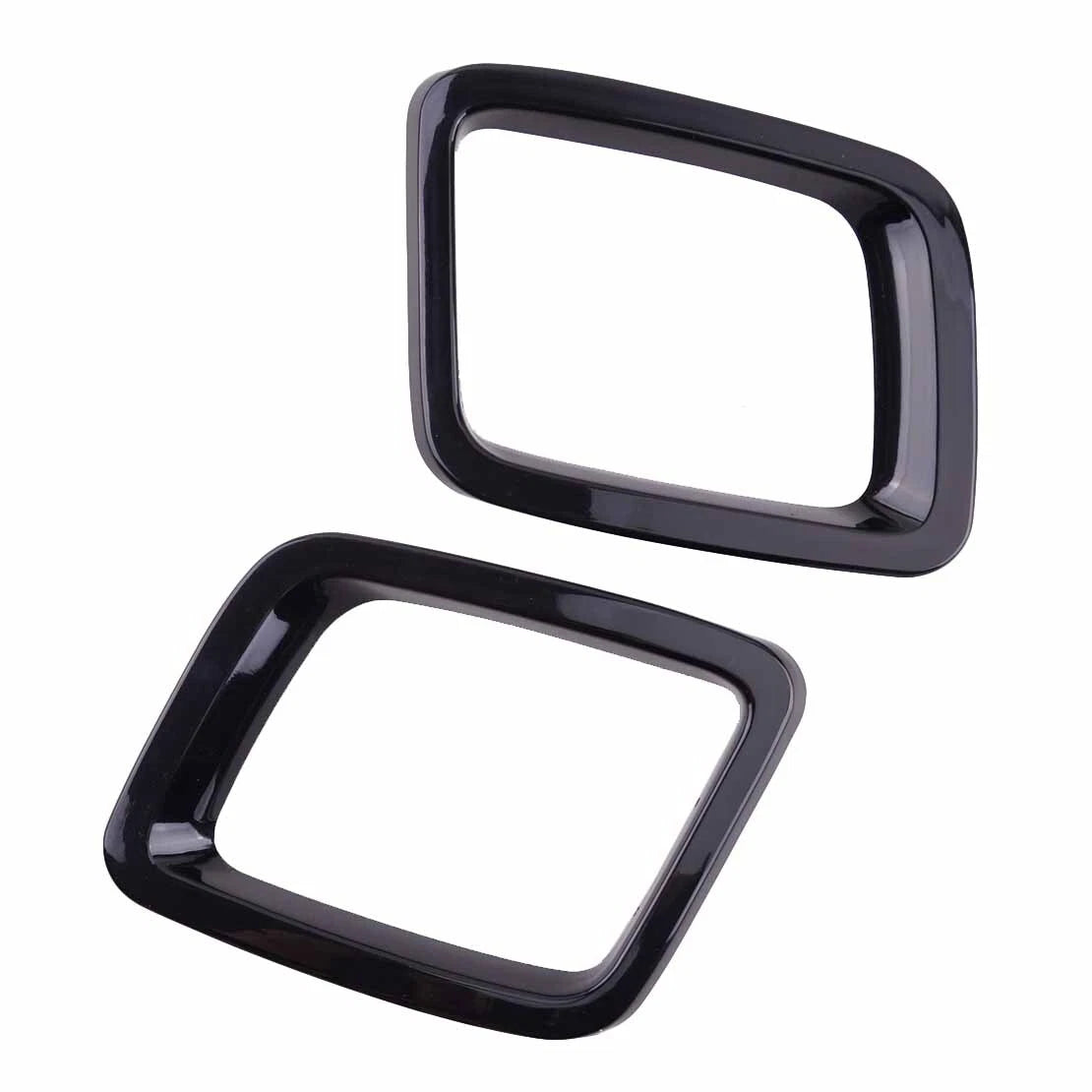 Black Front Grille Insert Cover Trim for Jeep Compass (2017-2021)