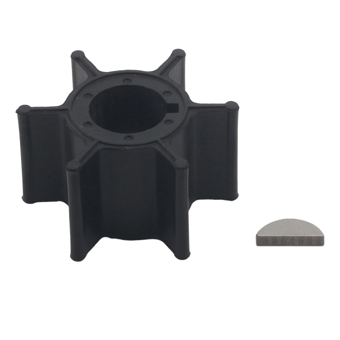 Water Pump Impeller & Key for Yamaha 6/8/15HP Outboard Motor