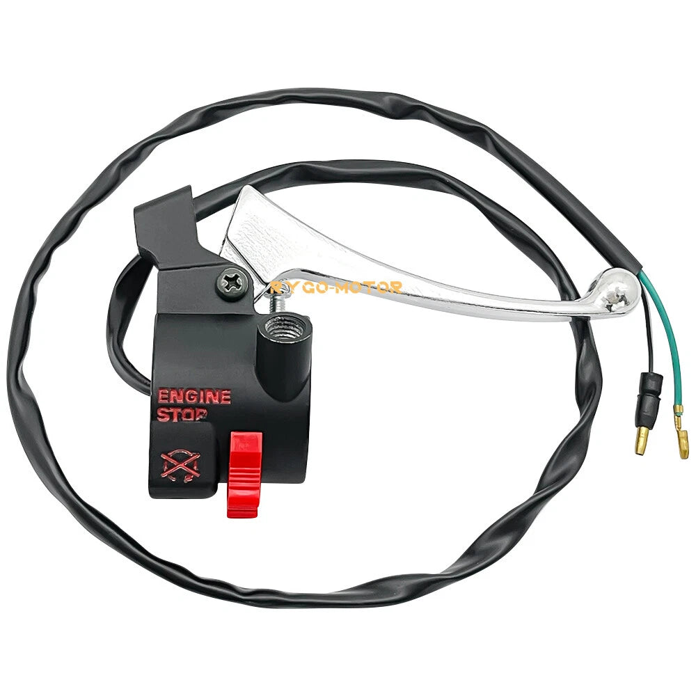 Right Start Stop Kill Switch & Brake Lever for Honda CRF50 CRF50F (2004–2023)