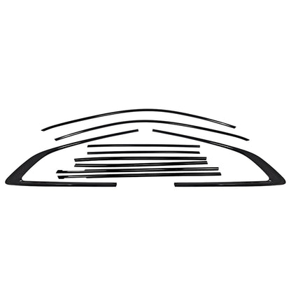 Window Strip Trim Seal Belt for Volkswagen Arteon CC (2021-2024) Chrome Black