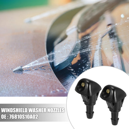 Windshield Washer Nozzles & 2.5m Hose for Honda Civic CR-V (2001-2006)