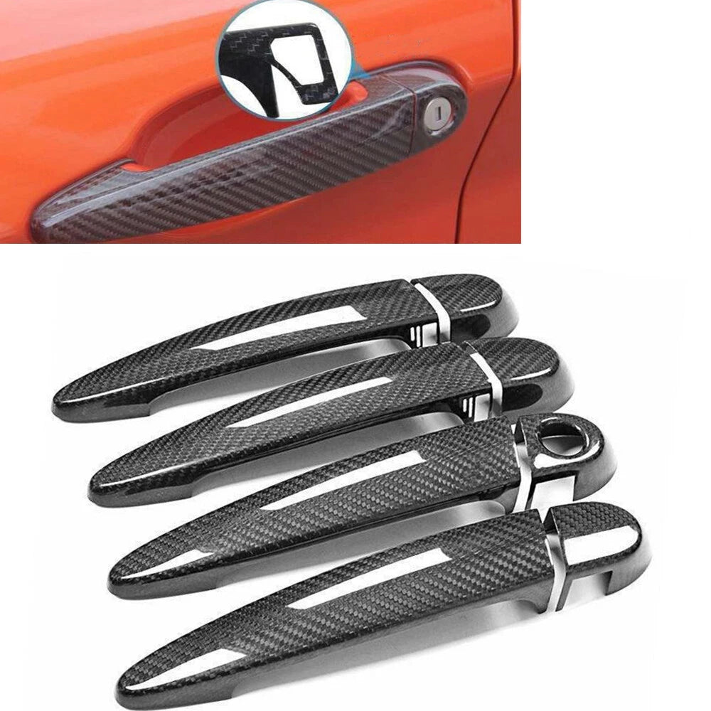 Carbon Fiber Door Handle Covers for BMW F80 F30 F31 F34 3 Series (2012-2019)