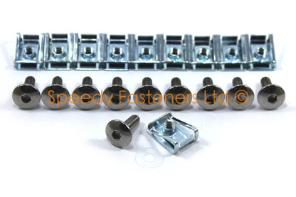 Stainless Bolt Clip Screws Kit for Suzuki GSX-R400 (1986–1987)