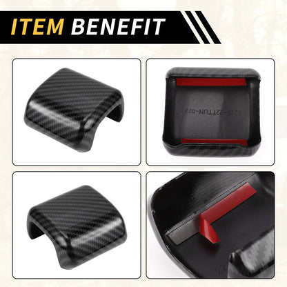 Carbon Fiber Gear Shift Knob Cover Trim for Toyota Tundra (2022-2024)