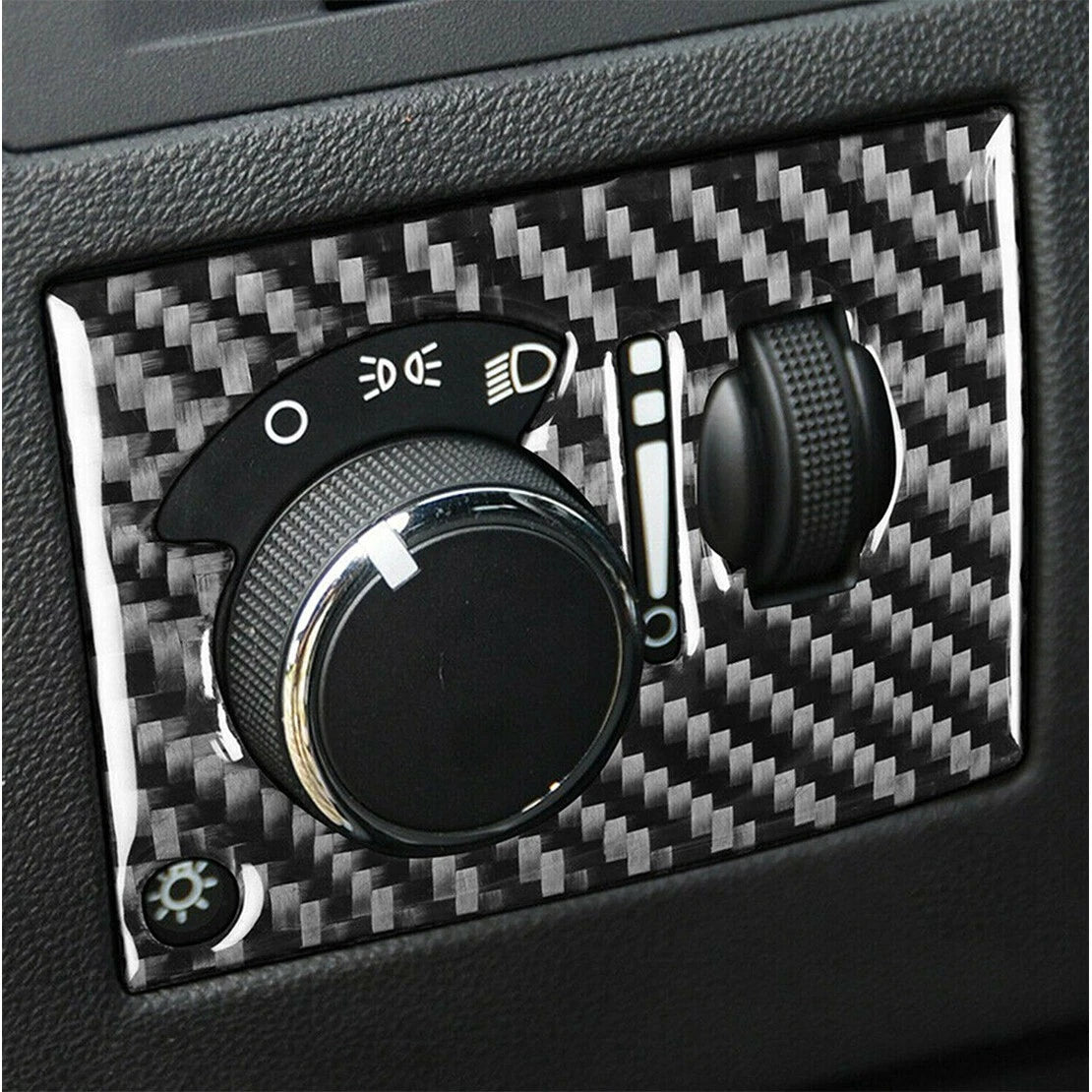 Black Headlight Switch Cover Bezel for Jeep Grand Cherokee (2011-2021)