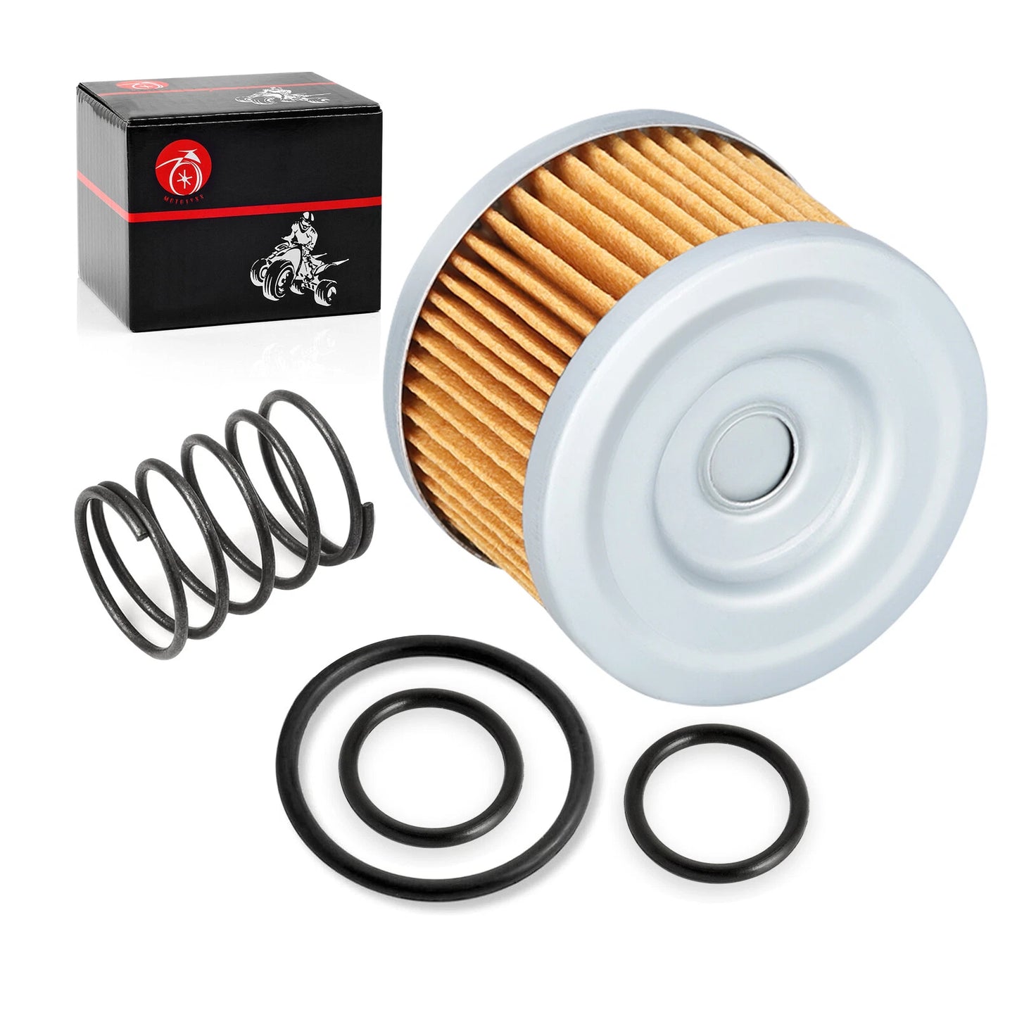 2 x Oil Filter & Spring for Honda Rancher 420 (2007–2024)