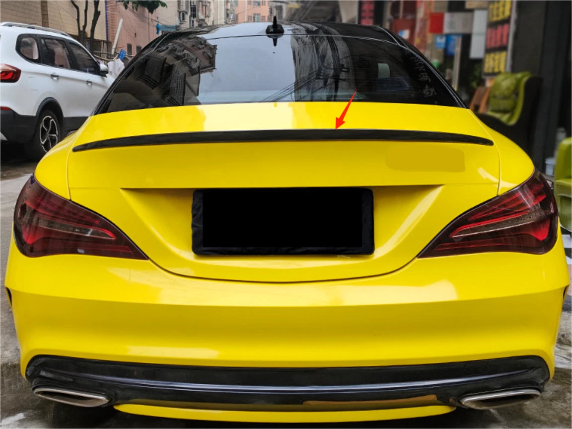 Rear Glossy Black Spoiler Wing for Mercedes-Benz CLA-Class 45 AMG (2014-2019)