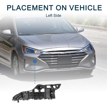 1x Left Front Bumper Retainer Bracket for Toyota Highlander (2014–2016)