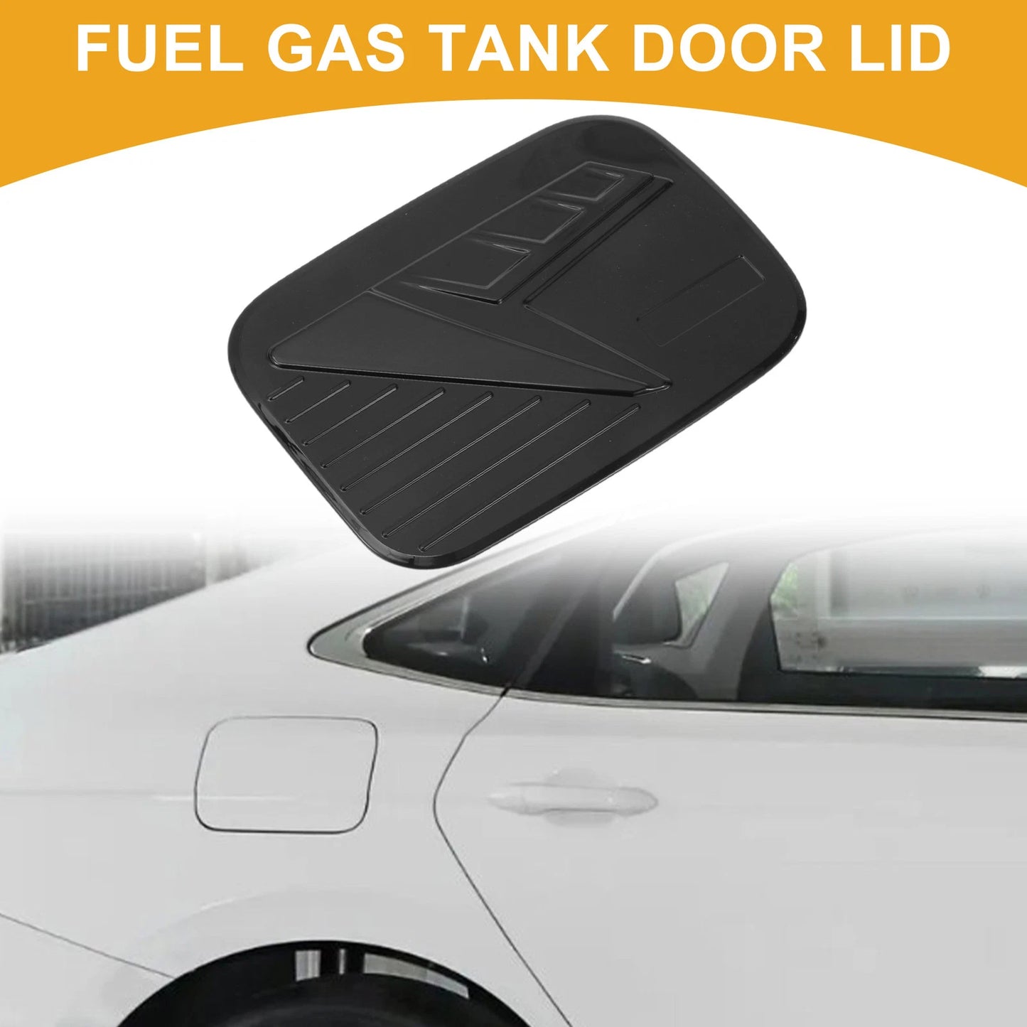 Fuel Tank Door Cap Cover for Honda CRV (2023-2025) Black