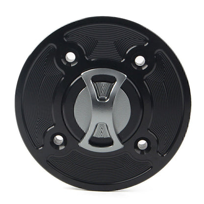 Titanium Fuel Gas Tank Cap for Kawasaki Ninja 400, 650, Z900, Versys 1000