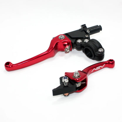 CNC Heavy Duty Clutch & Brake Lever Set for 110cc 125cc 150cc Dirt Bikes