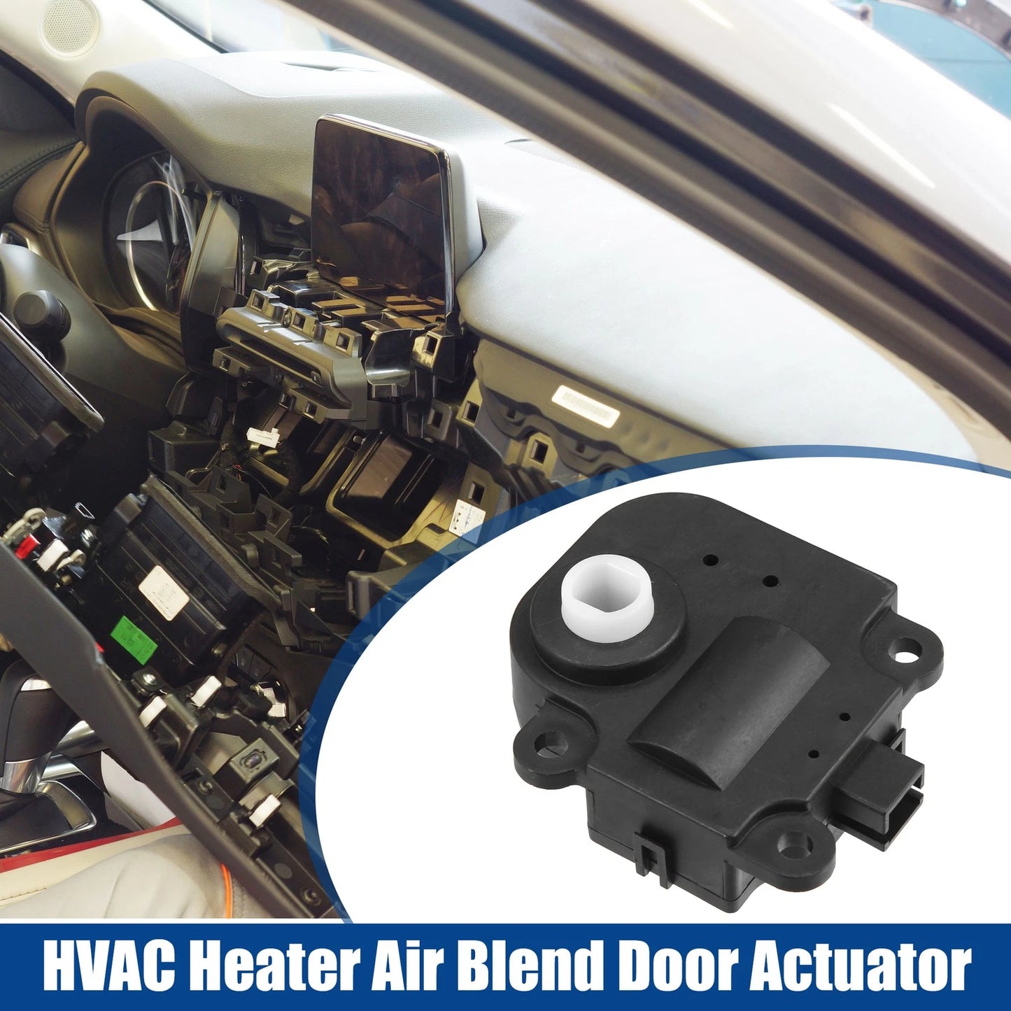 Heater Blend Air Door Actuator for Chevrolet Cavalier Plastic Black