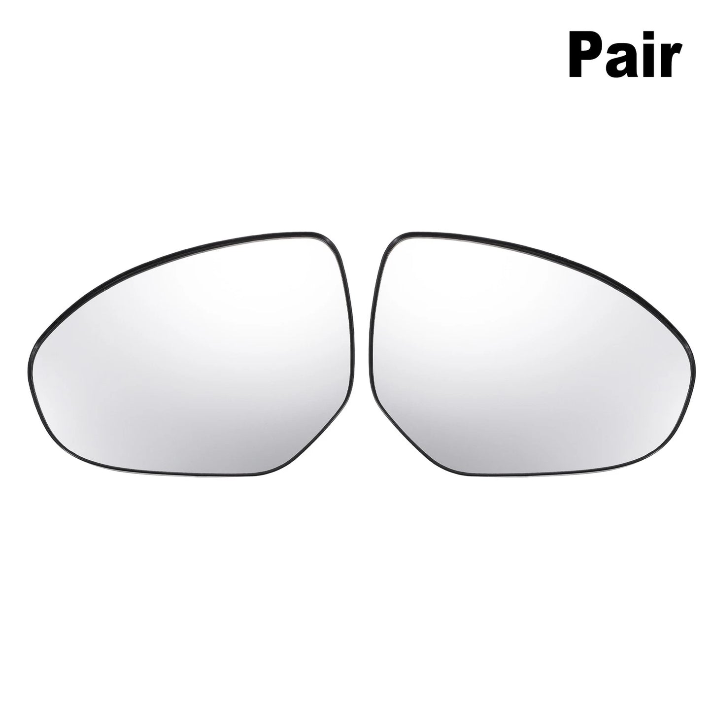 Left Right Side Mirror Glass w/ Backing Plate for Mazda 2 3 (2003-2013)