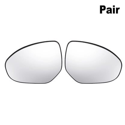 Left Right Side Mirror Glass w/ Backing Plate for Mazda 2 3 (2003-2013)