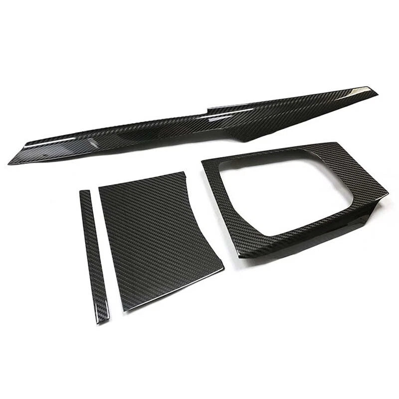 Carbon Fiber Console Dashboard Gear Shift Panel Trim for BMW G80 G82 G87 M3 M4M2