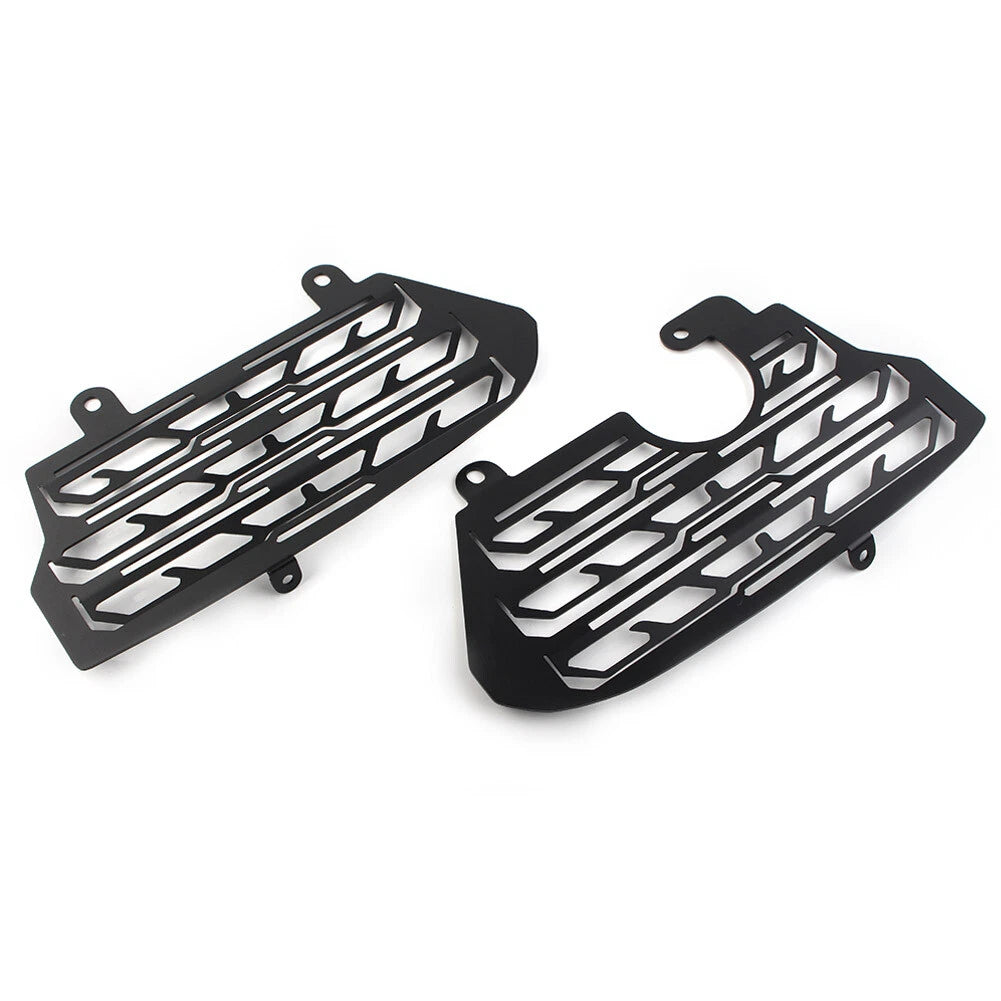 Radiator Guard Cover Grill Black for Honda CRF1000L Africa Twin (2016-2019)