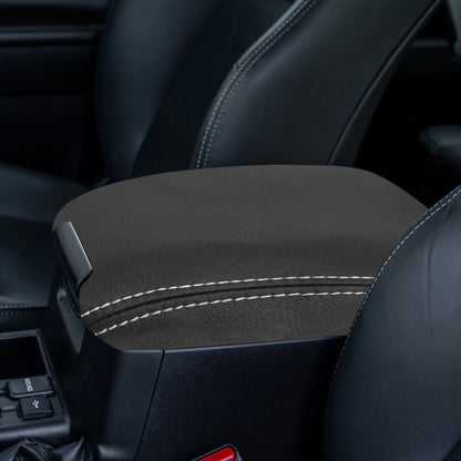 Center Console Cover Pad for Toyota Prado (2010-2019) Gray Stitches
