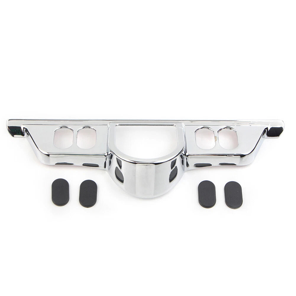 Chrome Fairing Switch Panel Dash Accent Cover for Harley Electra Glide (2009-2023)