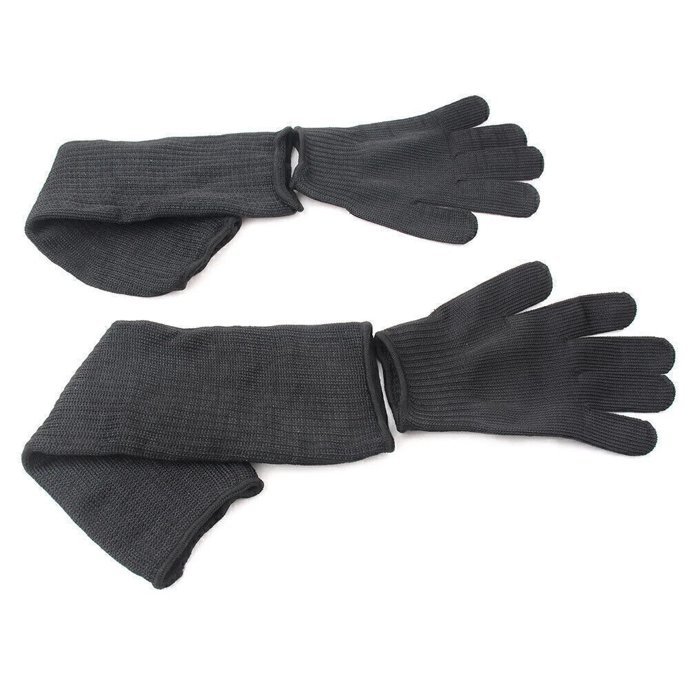 Cut Proof Gloves - Safety Stab Resistant Stainless Steel Mesh for Butchers